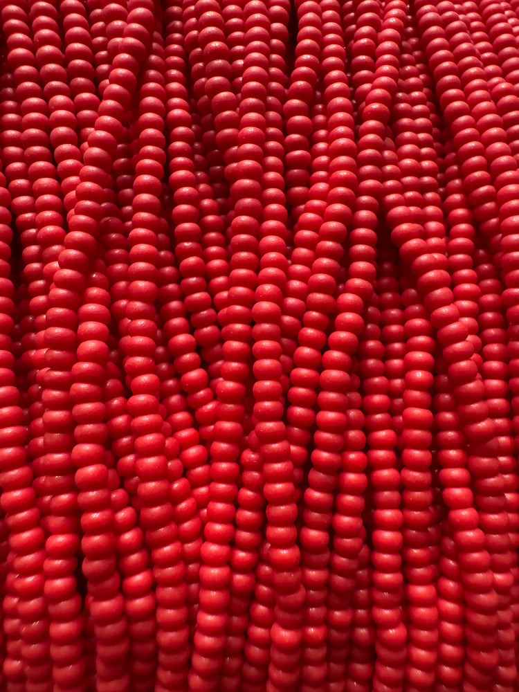 11/0 Opaque Matte Red - Seed Beads