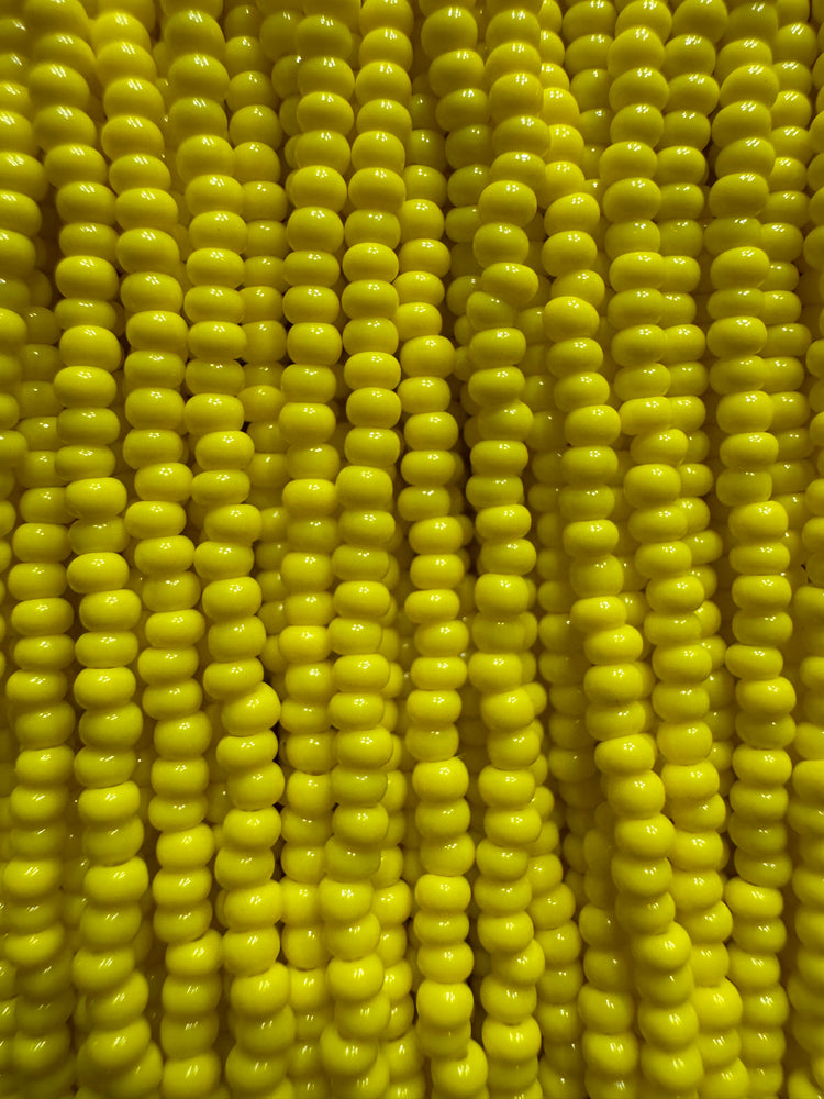 10/0 Opaque Yellow - Seed Beads