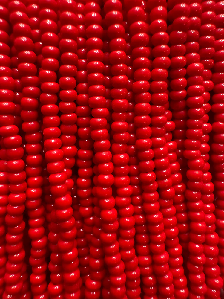 10/0 Opaque Red - Seed Beads