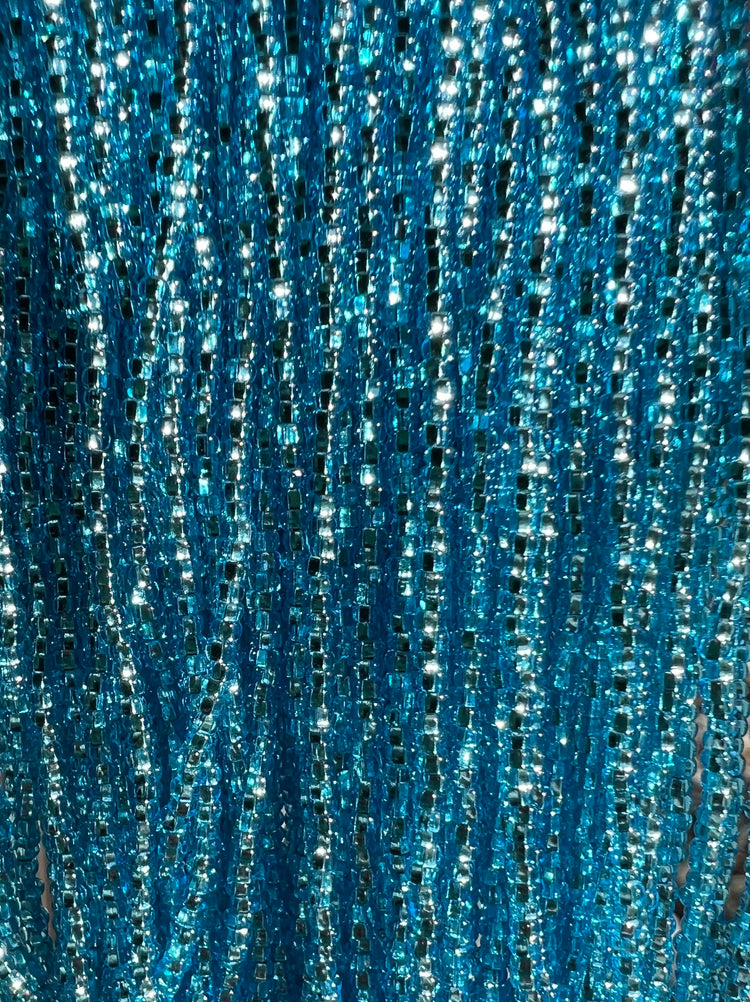 10/0 SILVER LINED TURQUOISE BLUE