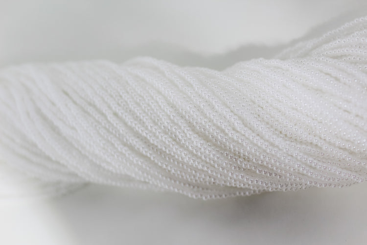 11/0 Opaque White Pearl - Seed Beads