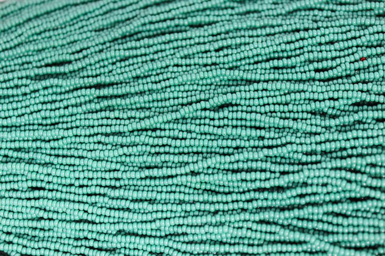 11/0 Opaque Turquoise Green - Seed Beads