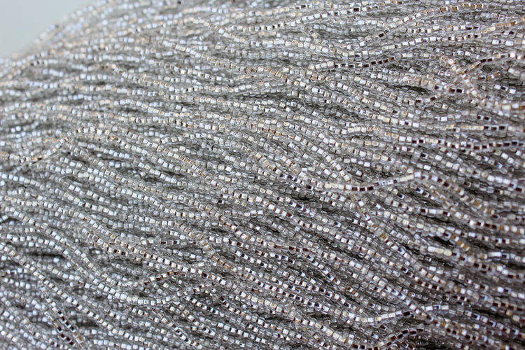 11/0 SILVER LINED SILVER