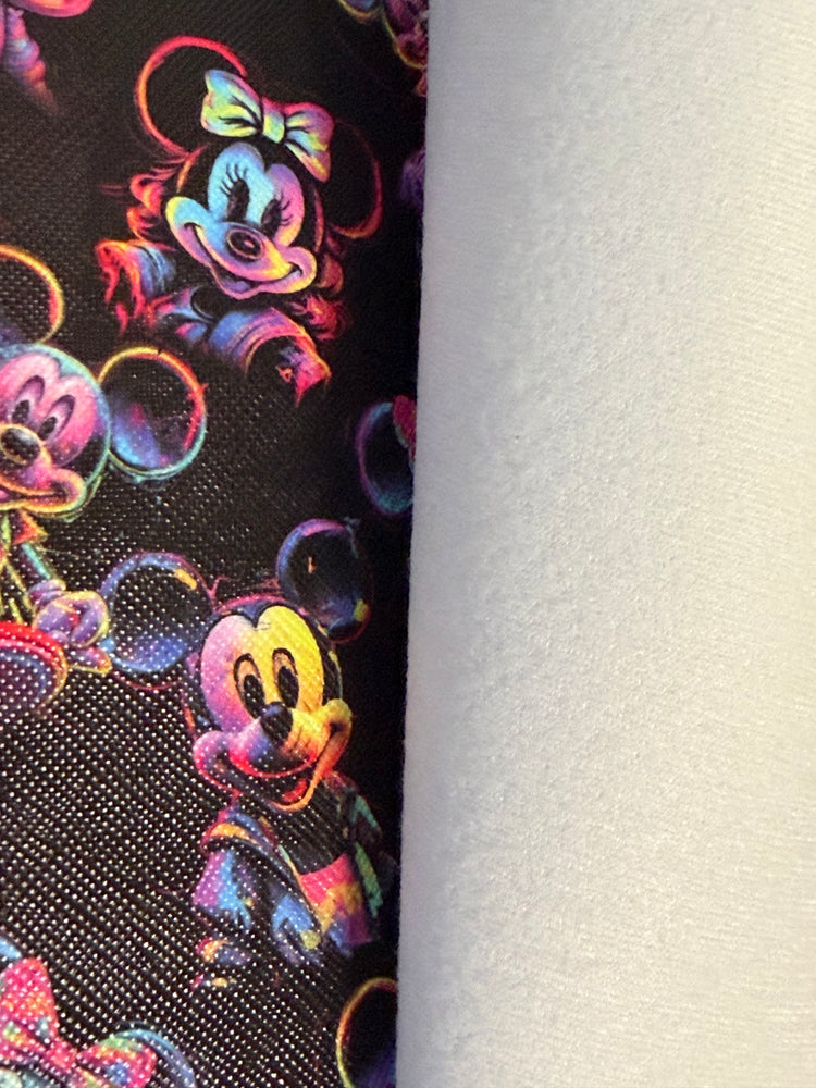 Neon Mouse Faux Leather Sheet