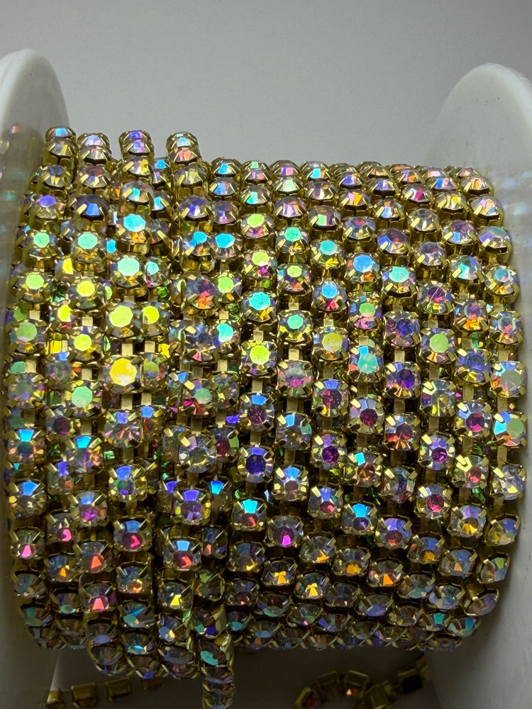 SS6 GOLD CRYSTAL AB Banding