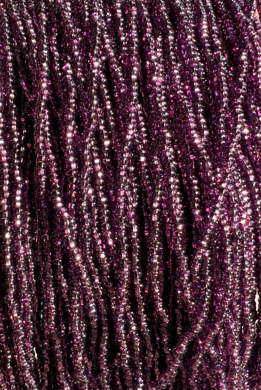 10/0 SILVER LINED DARK PURPLE SEED BEADS