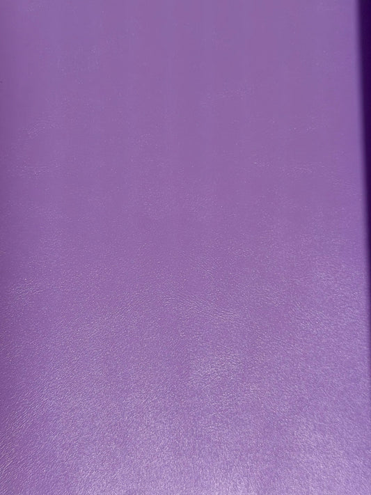 Lilac Smooth Faux Leather Sheet