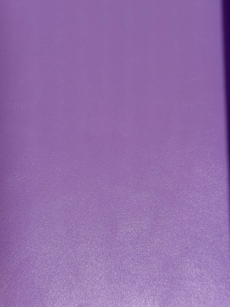 Lilac Smooth Faux Leather Sheet