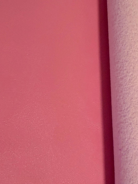 Bubblegum Smooth Faux Leather Sheet