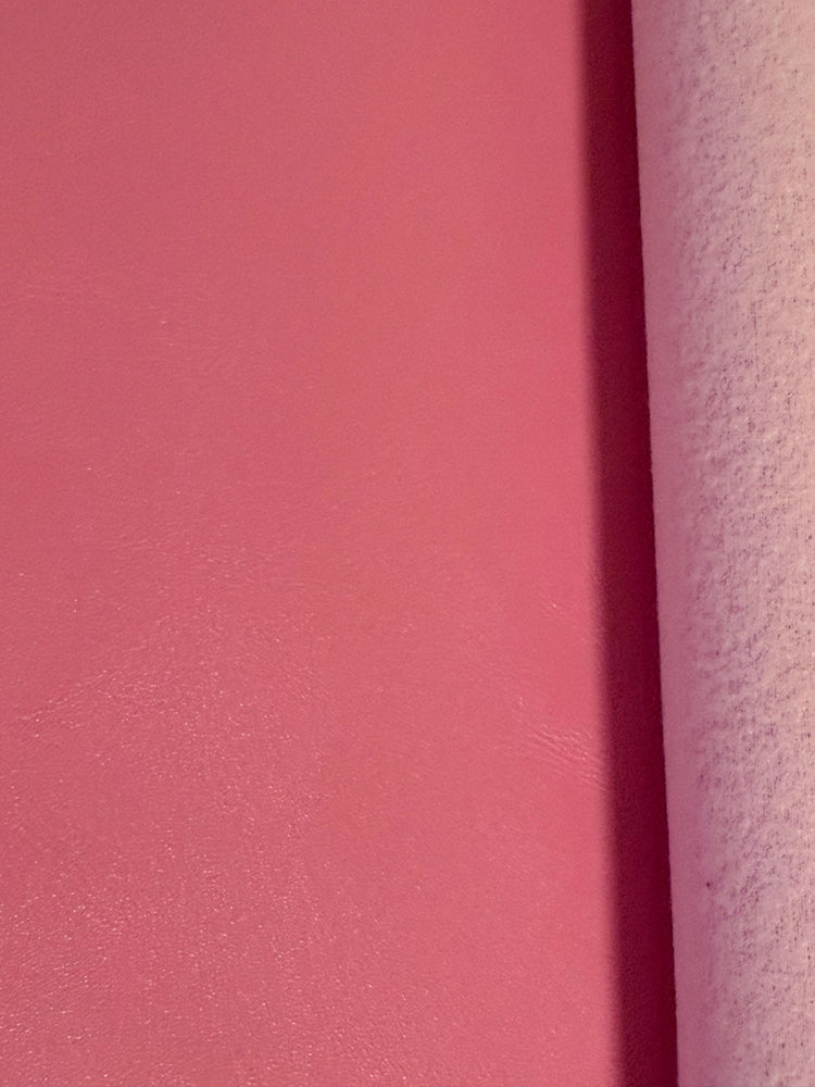 Bubblegum Smooth Faux Leather Sheet
