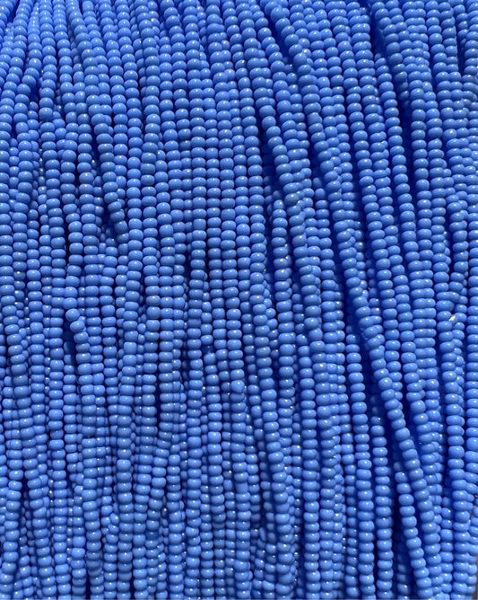 13/0 Opaque Periwinkle Seed Beads