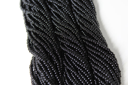 11/0 Opaque Black - Seed Beads