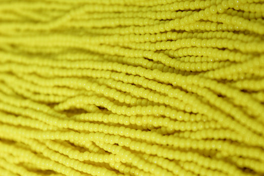 11/0 Opaque Yellow - Seed Beads