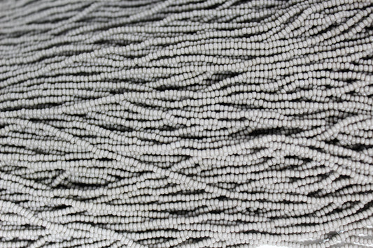 11/0 Opaque Grey - Seed Beads