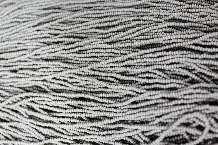 11/0 Opaque Grey - Seed Beads