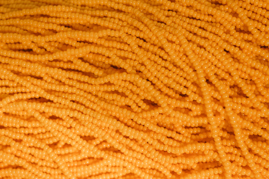 11/0 Opaque Light Orange - Seed Beads