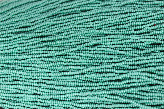 11/0 Opaque Forest Green - Seed Beads