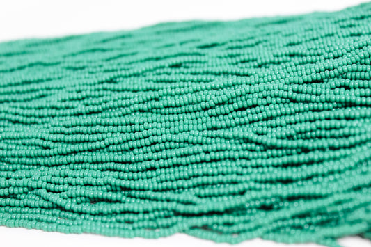 11/0 Opaque Turquoise Green - Seed Beads