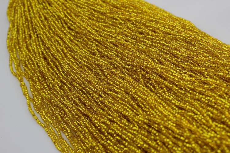 10/0 SILVER LINED DARK YELLOW