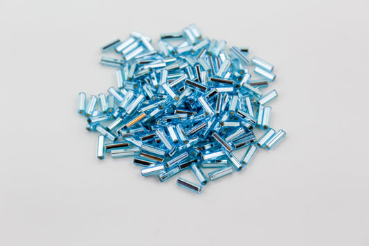 #3 BUGLE BEADS TURQUOISE