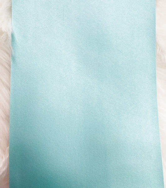 Pearl Turquoise Faux Leather Sheet