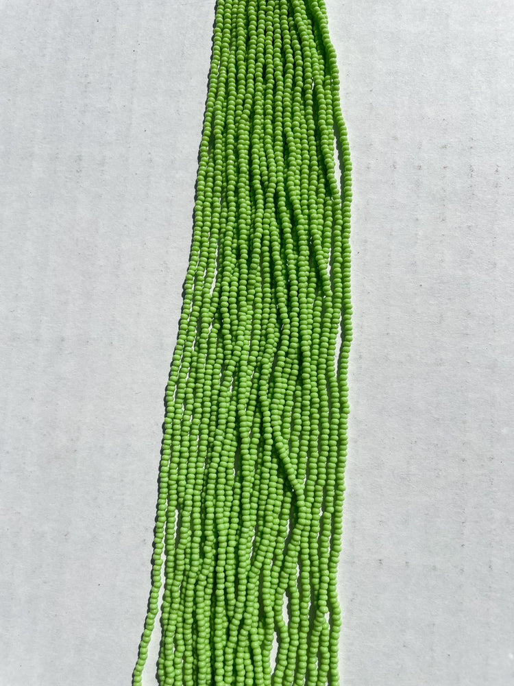 11/0 Opaque Avocado Green - Seed Beads