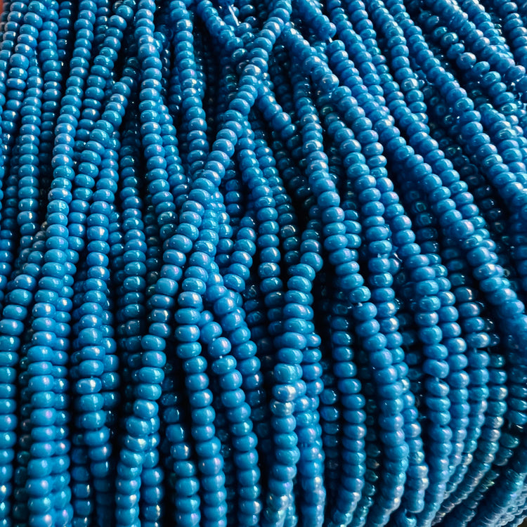 11/0 Slate Blue Opaque Iris Seed Beads