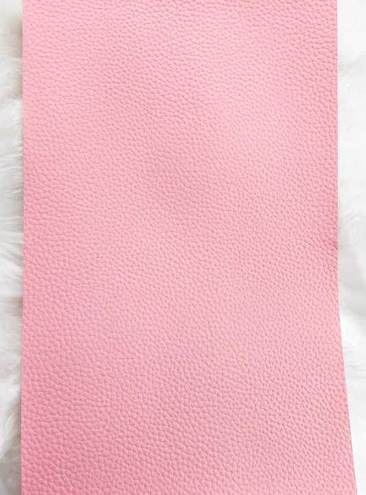 Pink Faux Leather Sheet