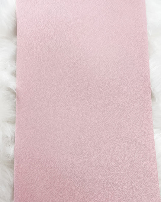 Light Pink Matte Faux Leather Sheet